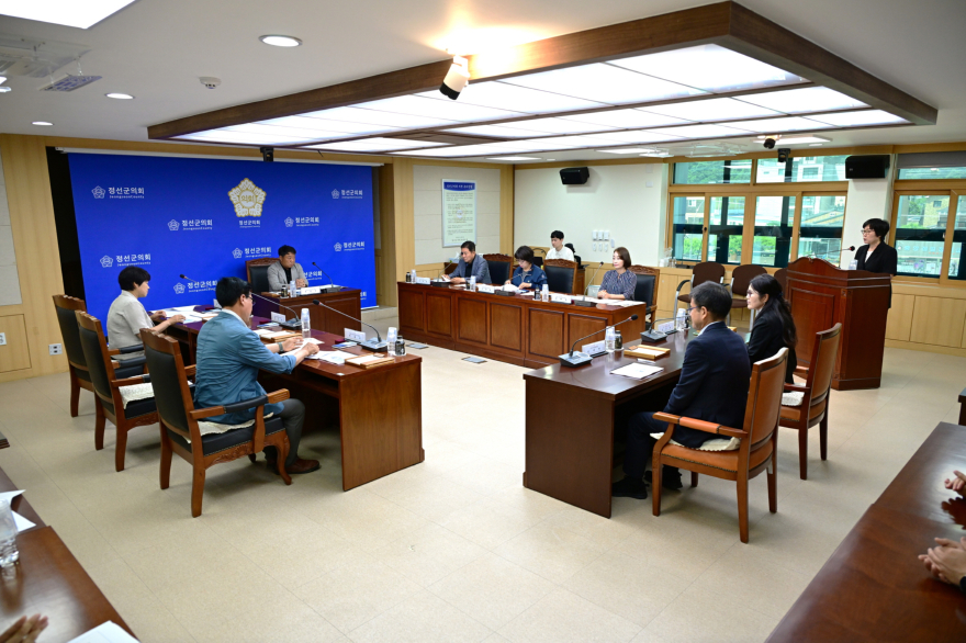 정선군의회, 제10대 의원 당선인 간담회 개최 사진입니다.) (1).JPG
