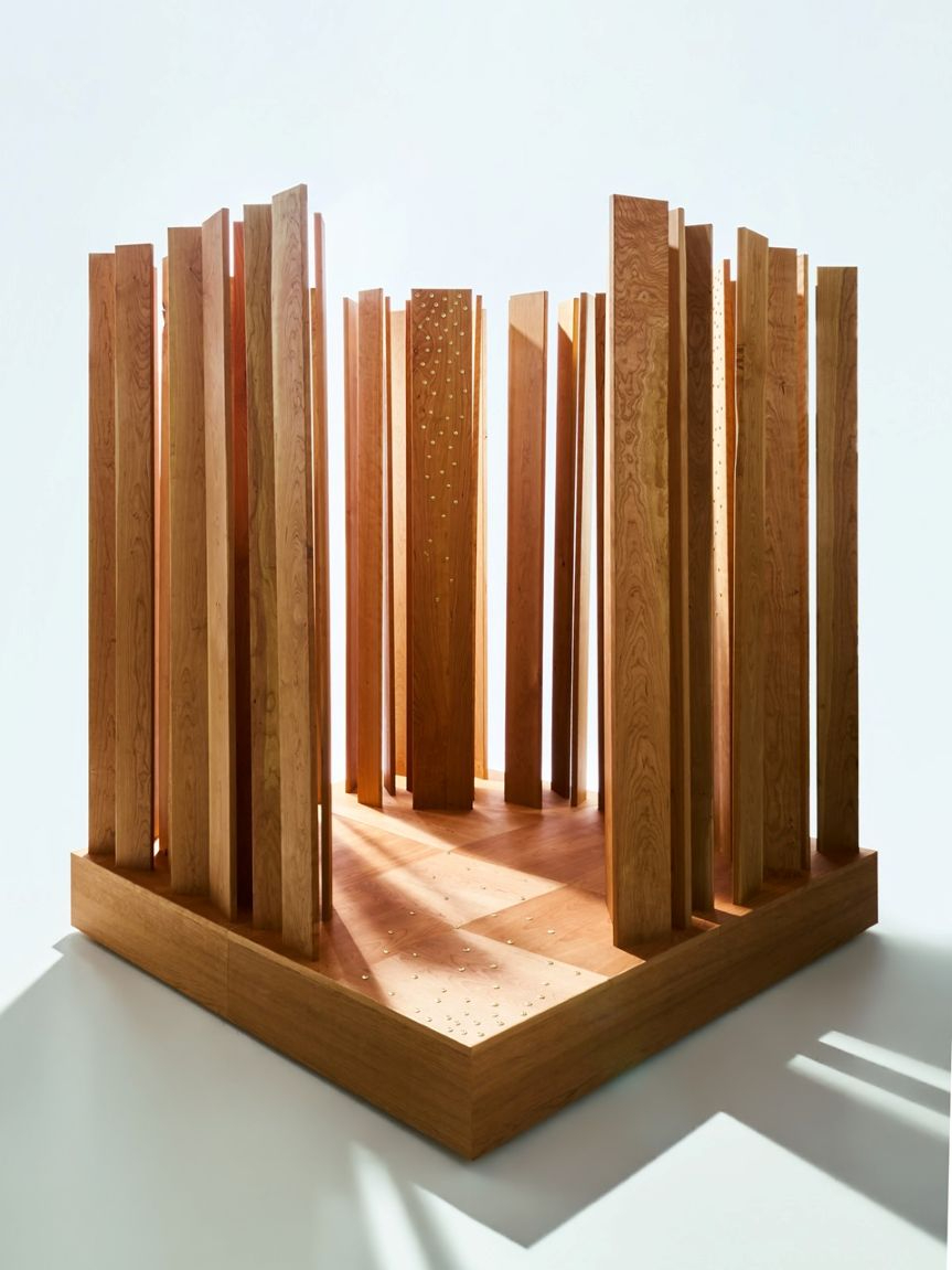 정동현, 탑. 숲., 2026, 체리원목, 178 x 178 x 227 cm..jpg
