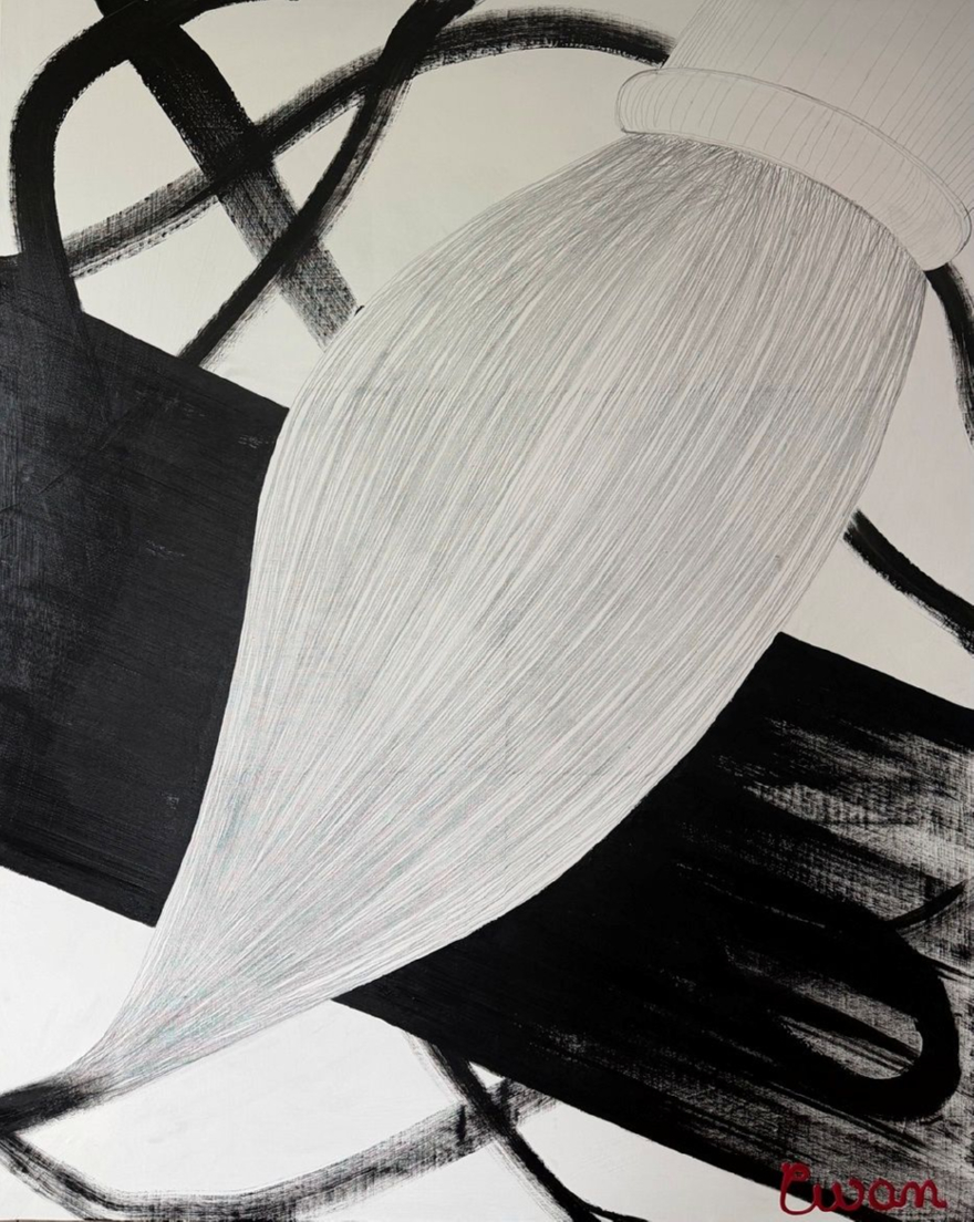 김창완, 붓의 노래2, 2026, 캔버스에 아크릴, 161 x 130 cm..jpg
