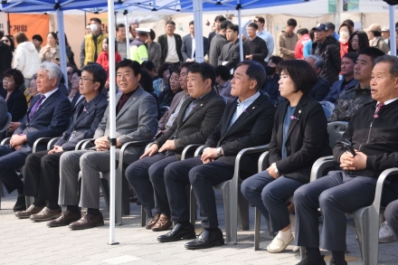 희귀한 꽃! 자생지에서 열리는 정성아리랑의 제20회 동강할미꽃 축제