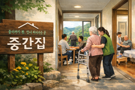 “퇴원 후 다시 일어설 시간… 마을이 함께 품는 '중간집'을 아시나요”