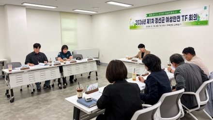 정선군여성안전 TF 회의 개최