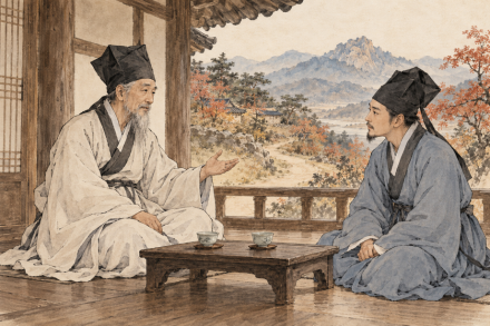 차 한 잔의 행복 - 나아갈 때와 물러설 때