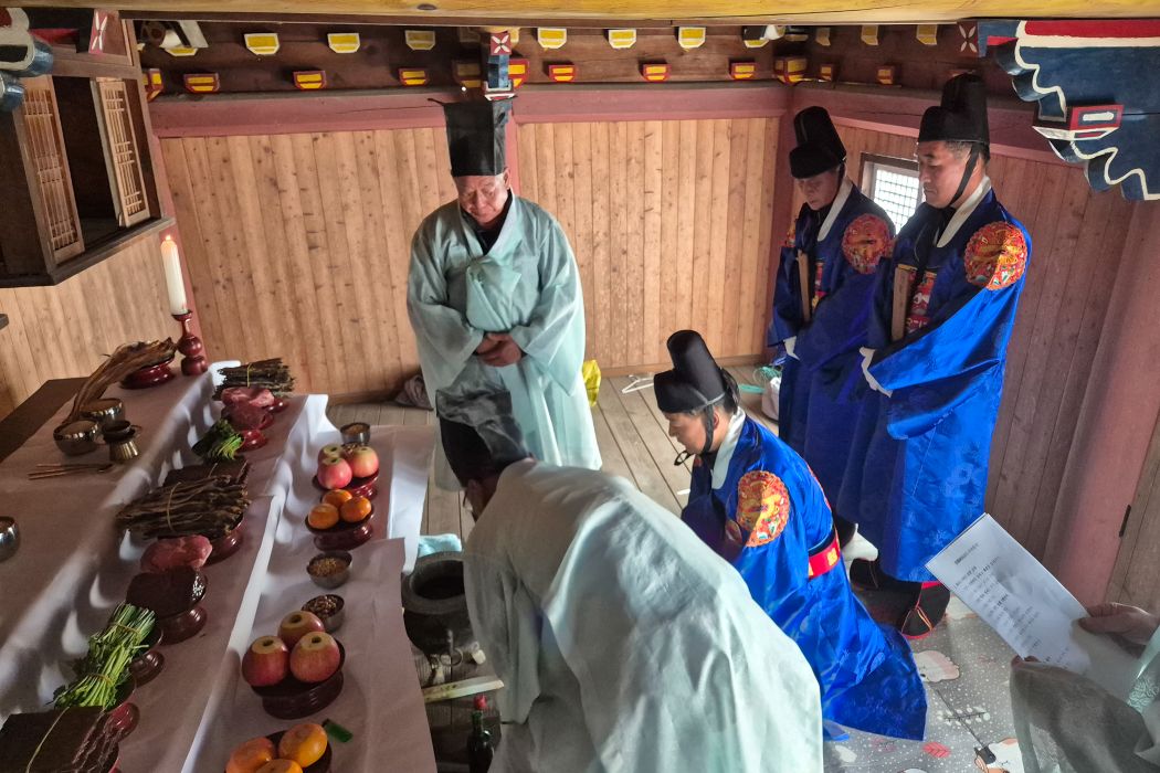 노추산에 이어온 두 성현의 뜻…이성대 다례제 봉행