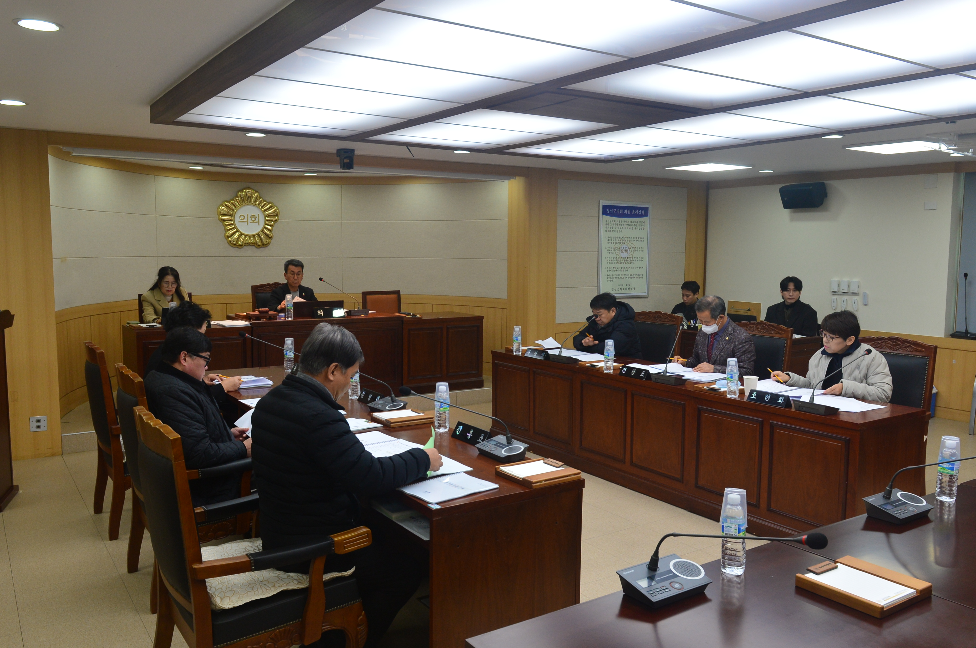 정선군의회, 2월 의원 간담회 개최