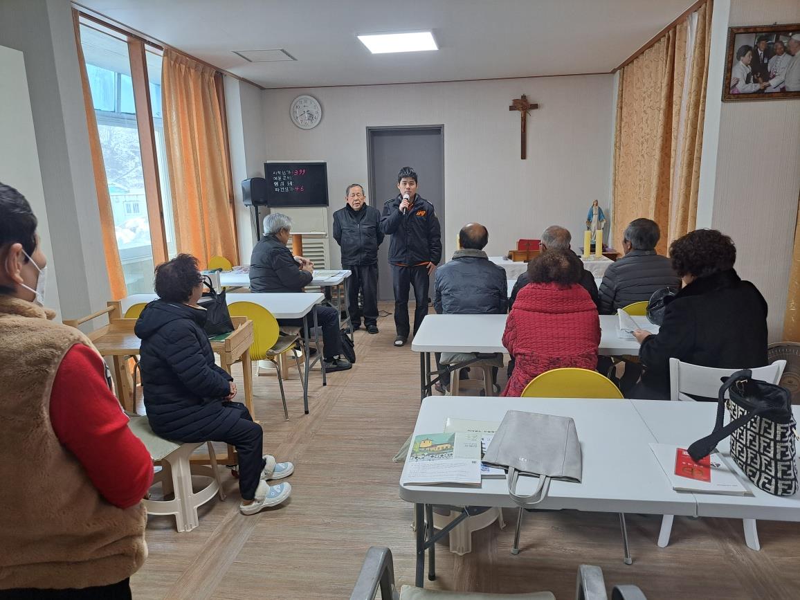 정선소방서, 종교시설 질식 사고 예방 교육 실시