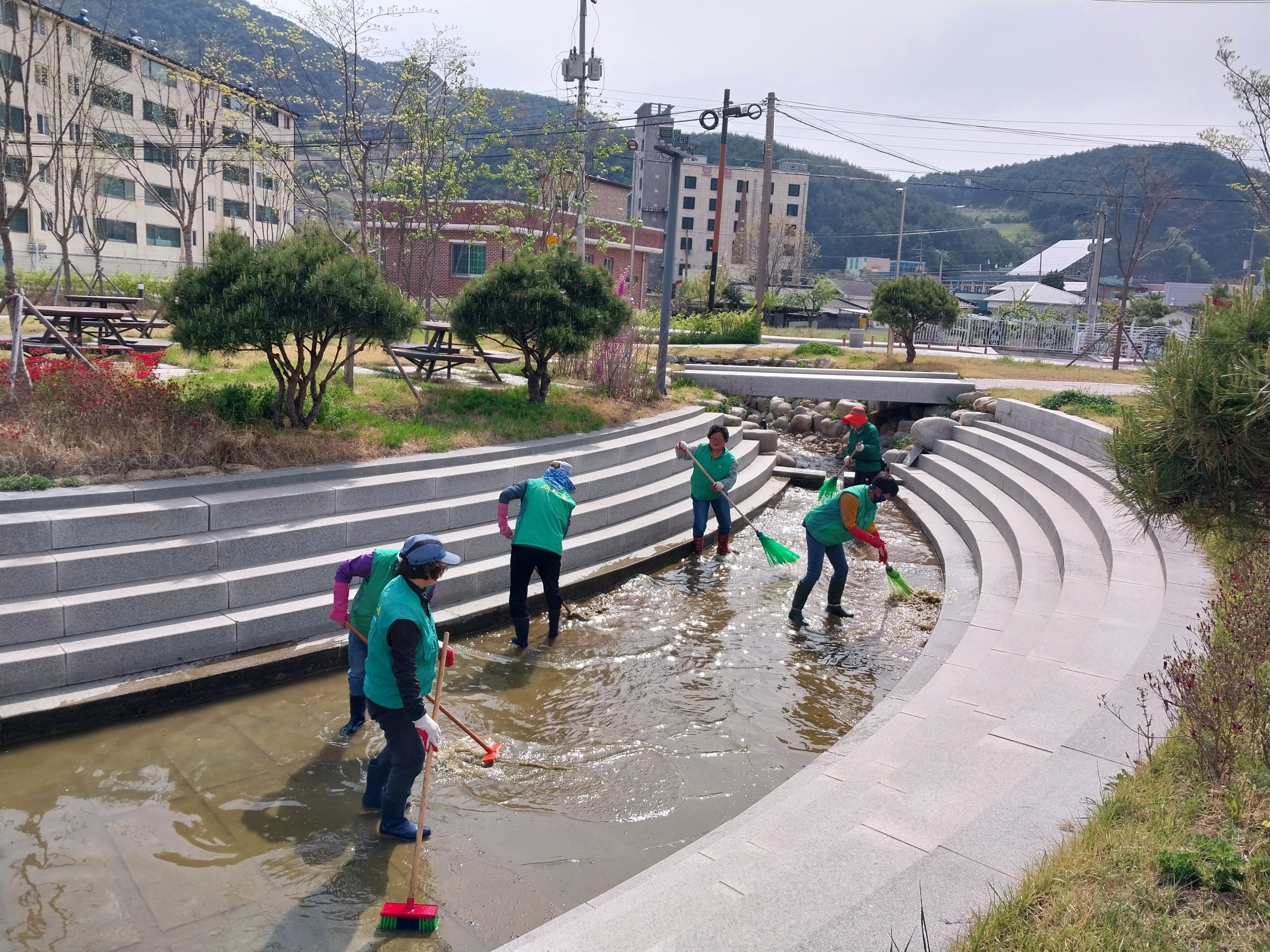 여량면 새마을 부녀회 환경정화 봉사활동