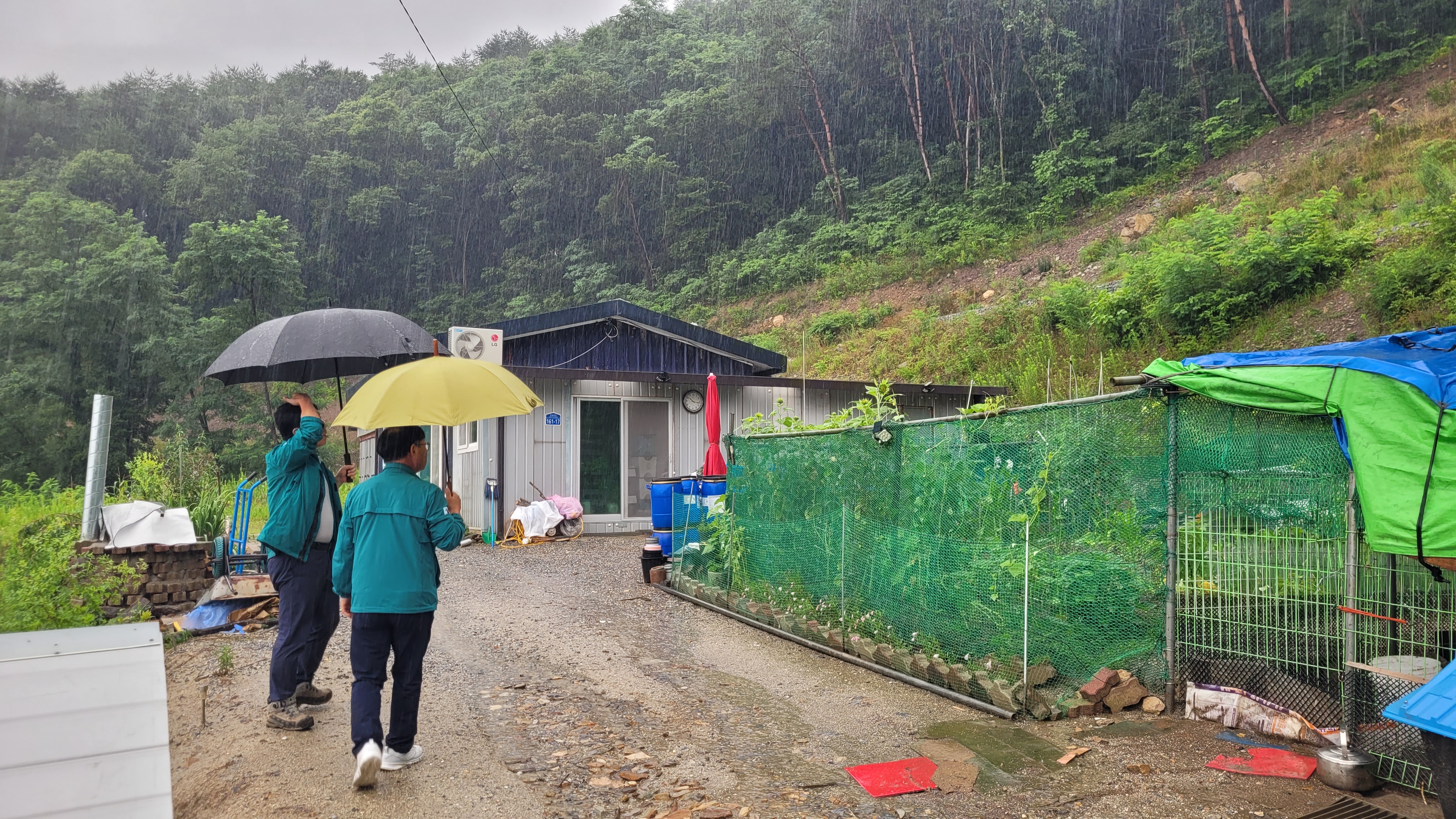 산사태 취약지역 긴급 점검 ‘지속된 강우에 선제 대응 나서’