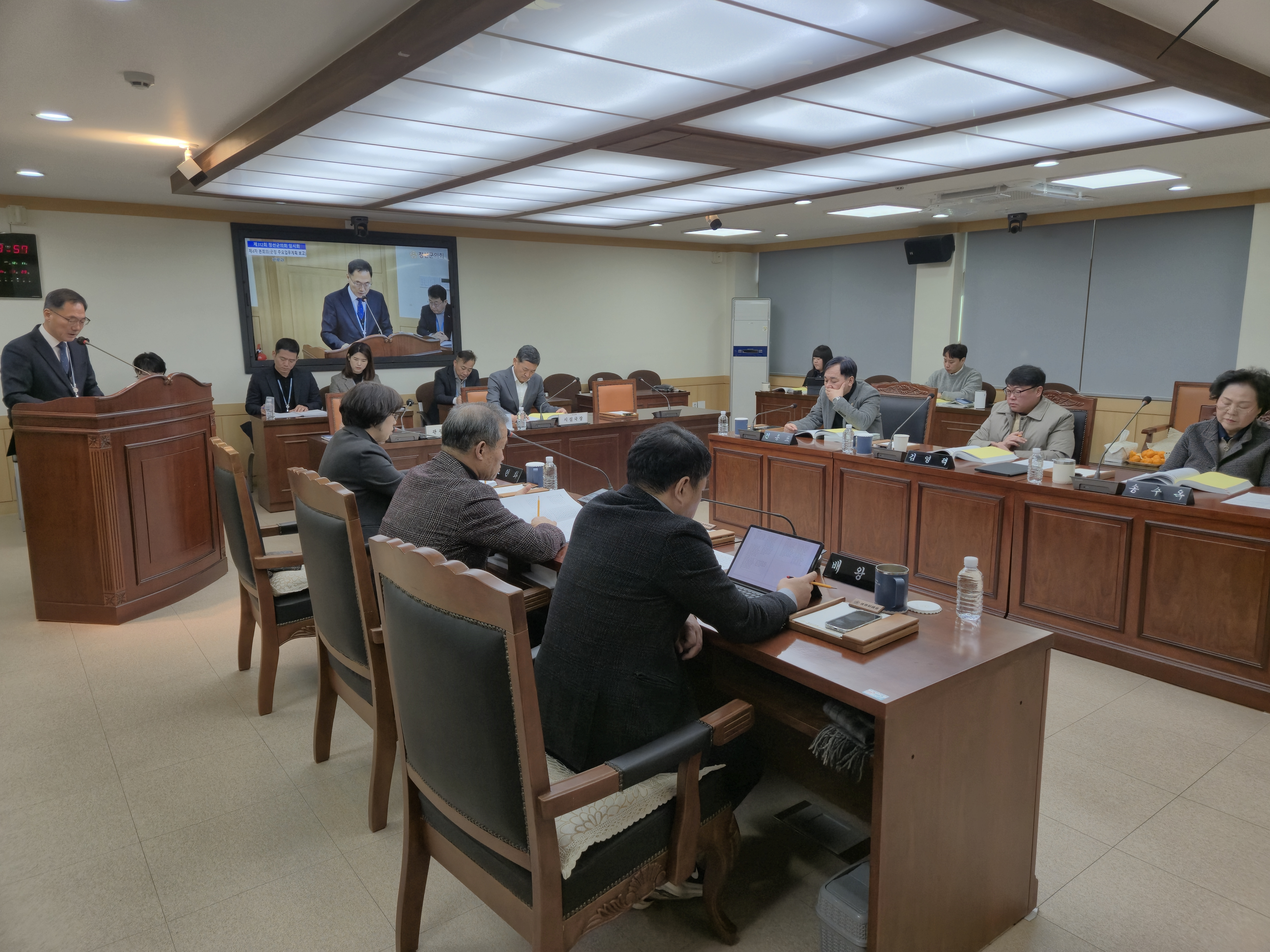 제312회 정선군의회 임시회 – 3일차