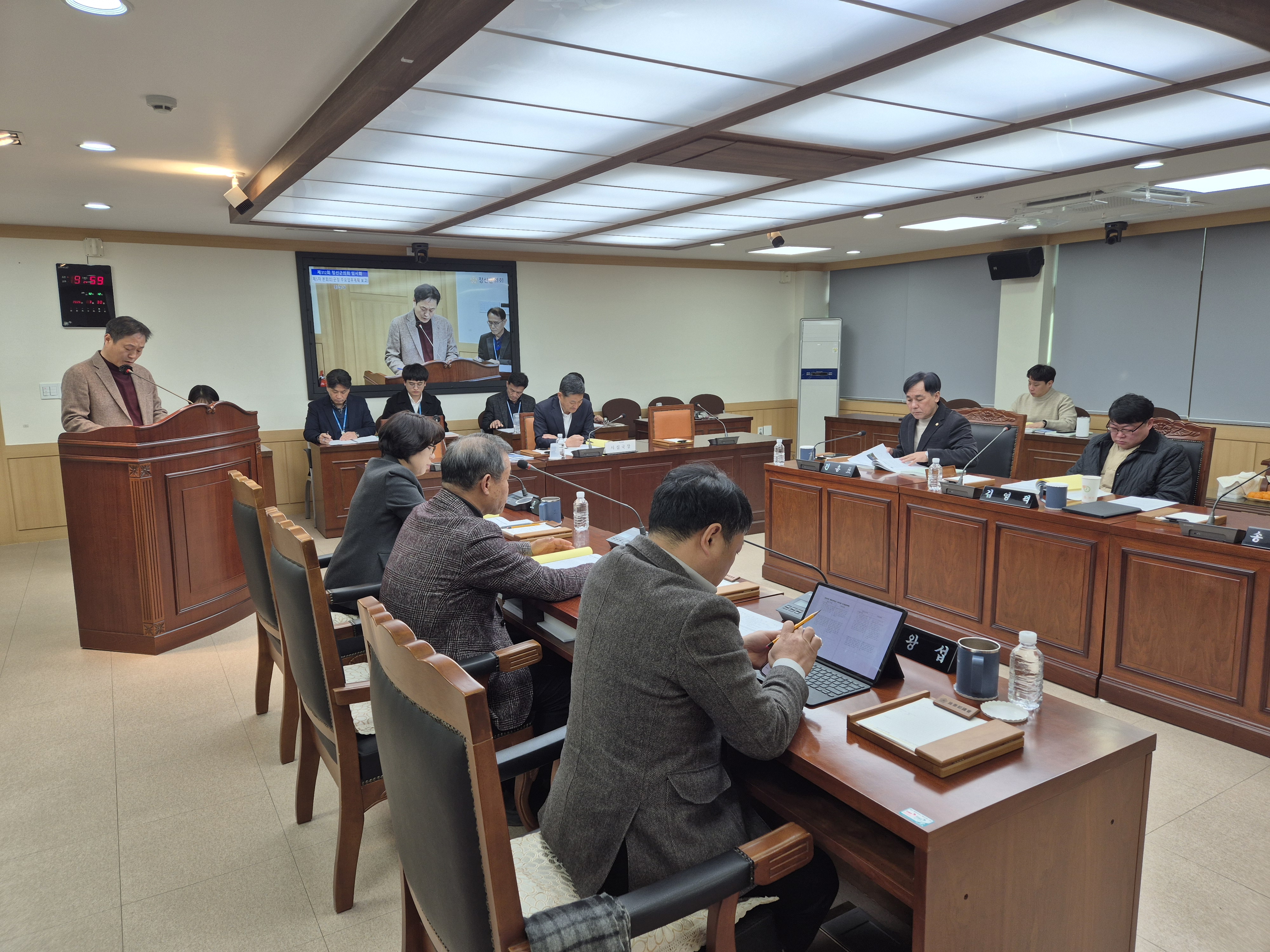 제312회 정선군의회 임시회 - 4일차